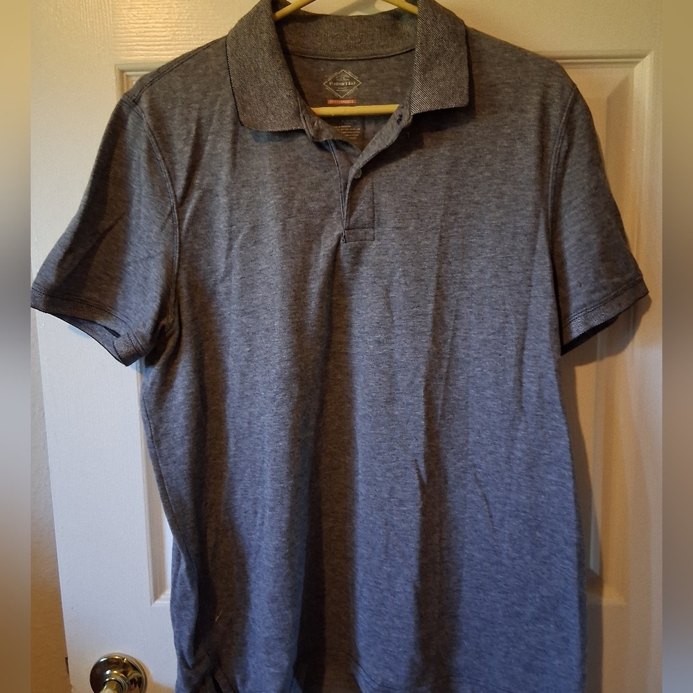 St. John's Bay Charcoal Polo Shirt